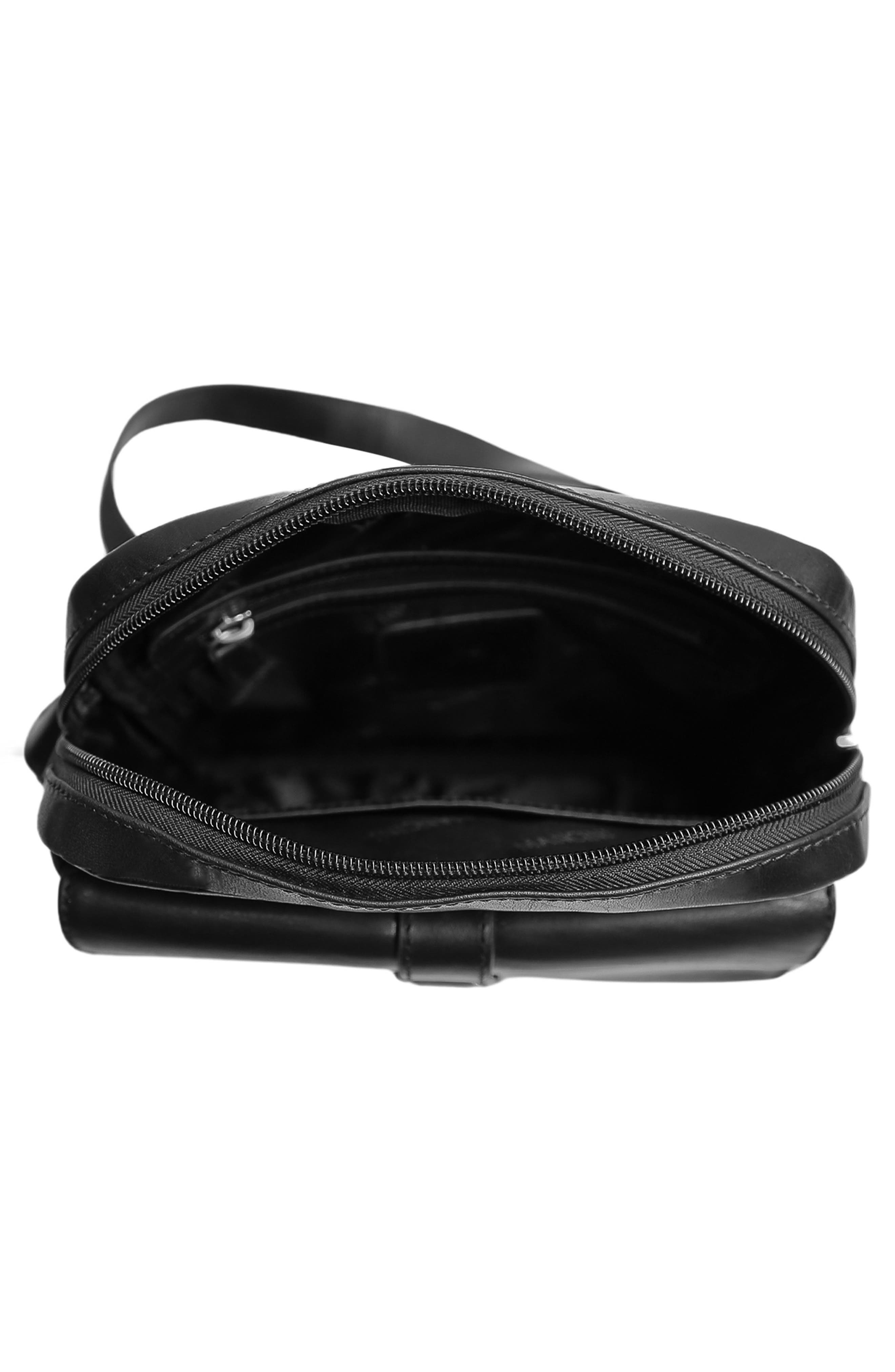 Mancini Buffalo Collection Leather Crossbody Bag, Alternate, color, 