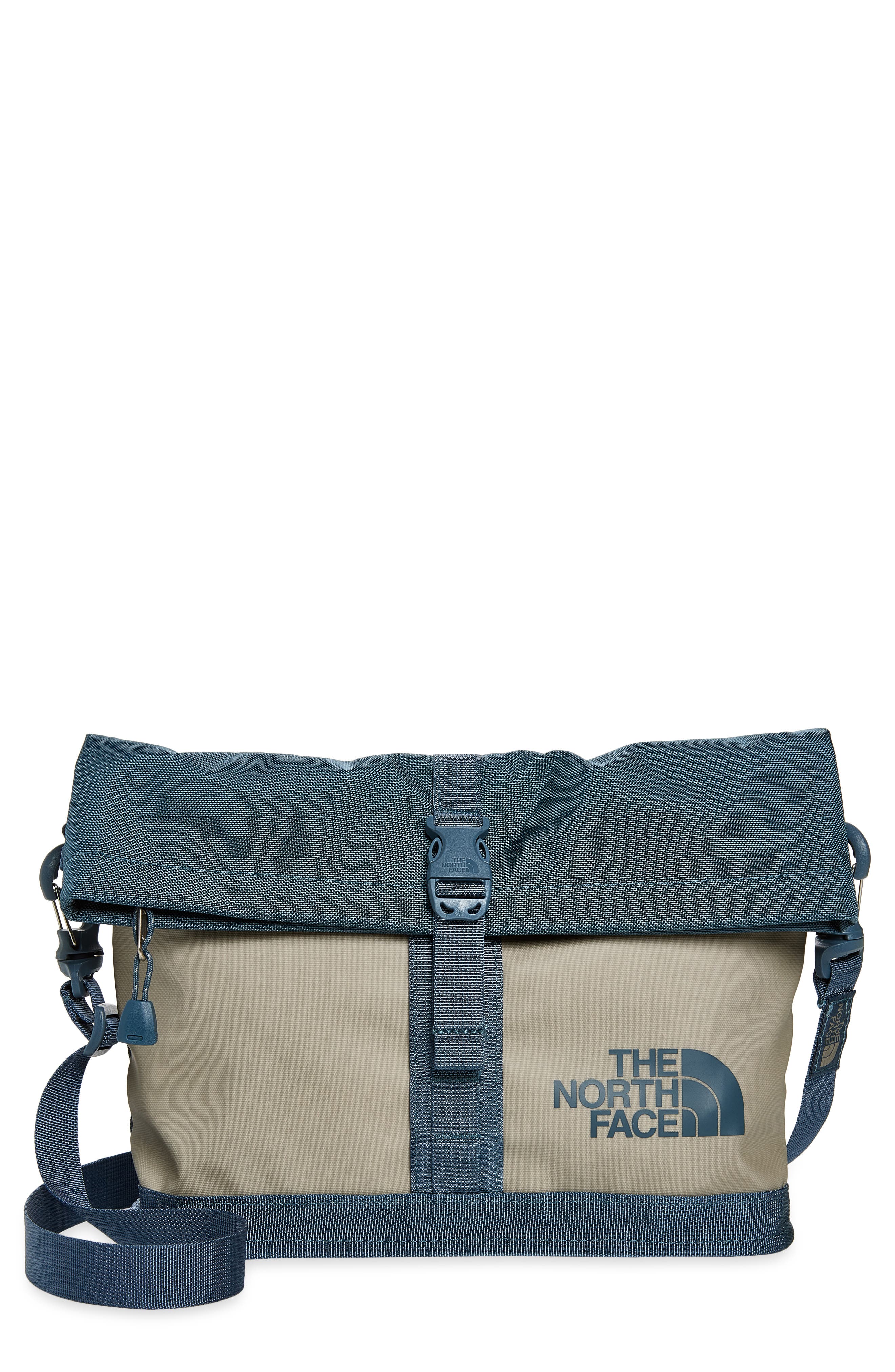 The North Face Base Camp Shoulder Bag, Main, color, Stone Slab Granite Grey