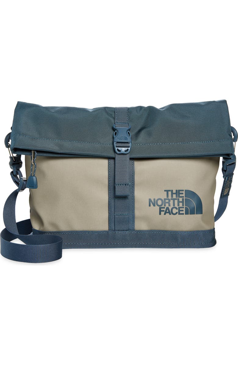 The North Face Base Camp Shoulder Bag, Main, color, Stone Slab Granite Grey