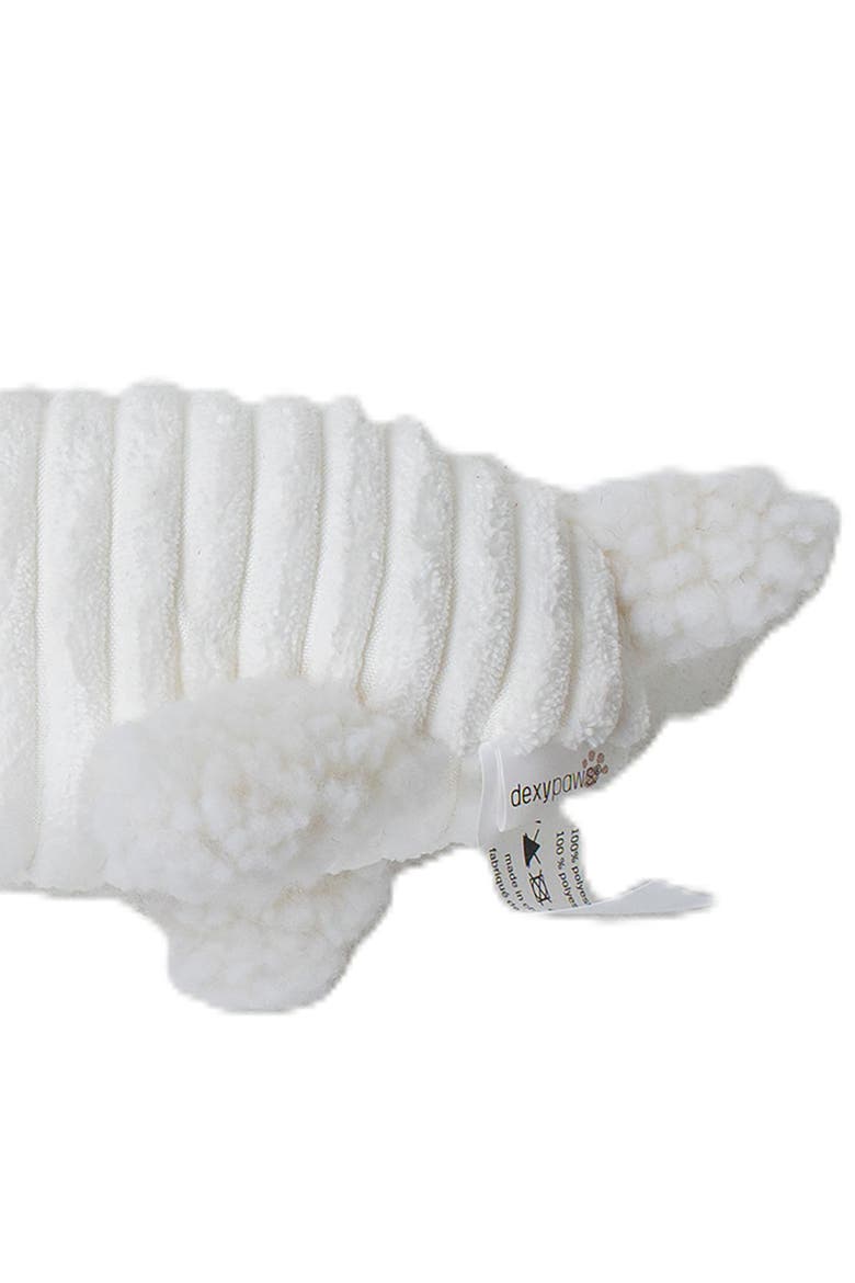 Plushie Sheep Squeak & Crinkle Dog Toy, Alternate, color, White