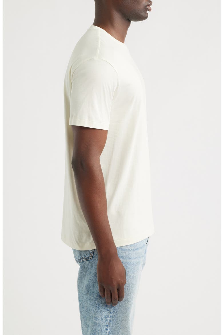 Classic Fit Jersey Crewneck T-Shirt, Alternate, color, PARCHMENT CREAM