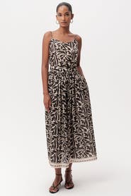 Exquise Chantal High Waist Zippered Midi Skirt With Pockets