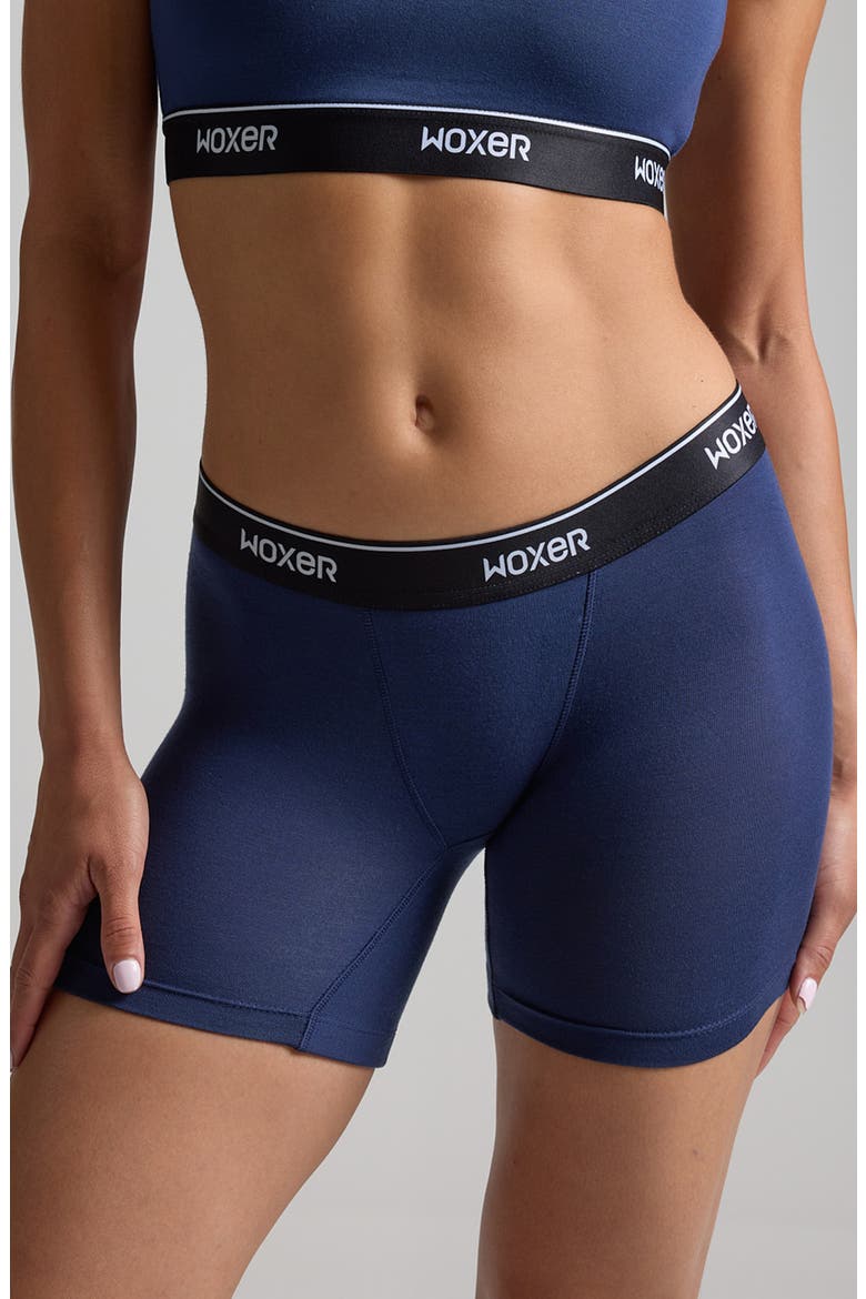 Baller Ultra-Soft 5-Inch Boxer Briefs, Main, color, NAVY 2.0