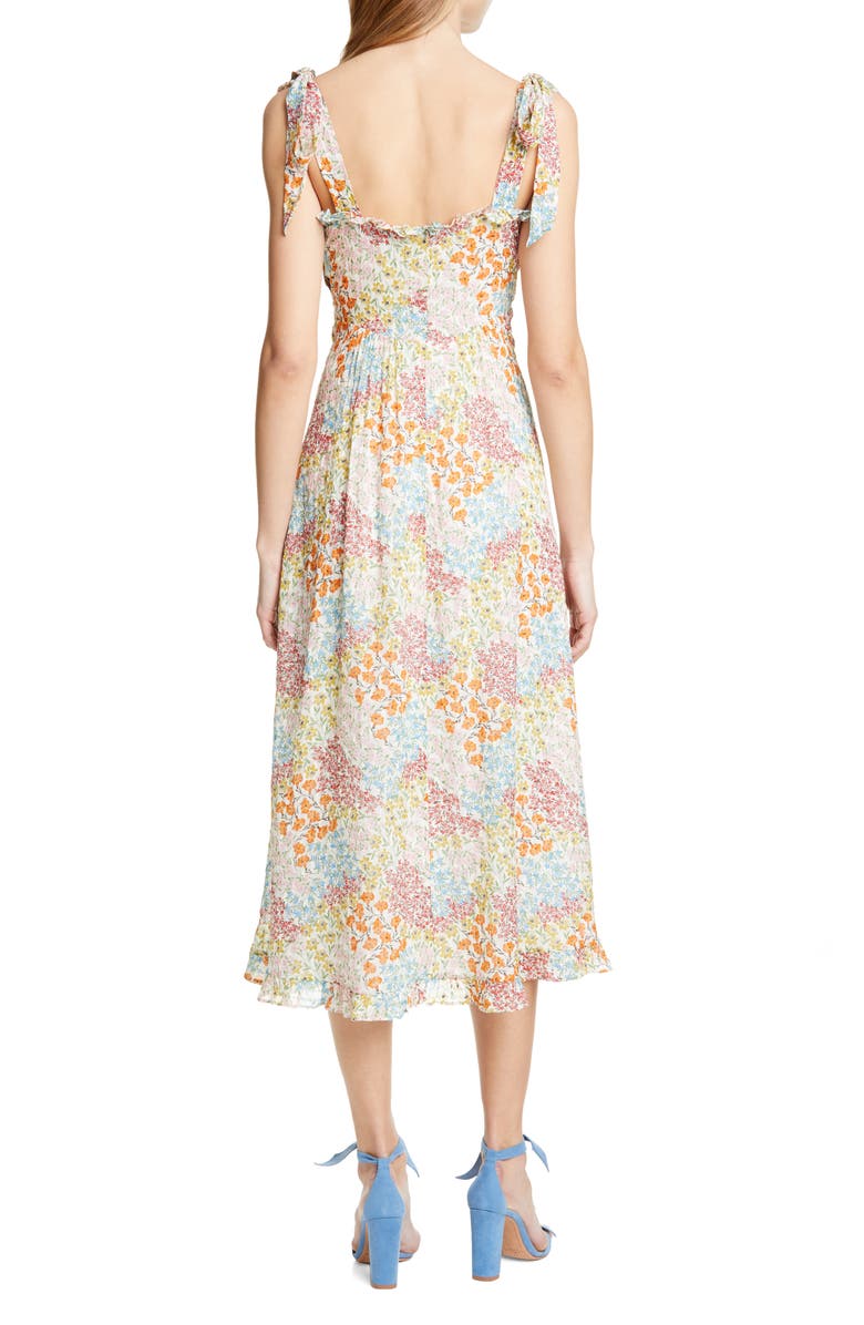 Rebecca Taylor Ave Floral Sundress, Alternate, color,