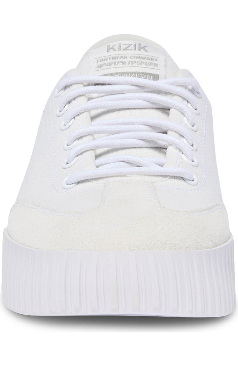 Kizik Brooklyn Hands-Free Sneaker, Alternate, color, Bright White