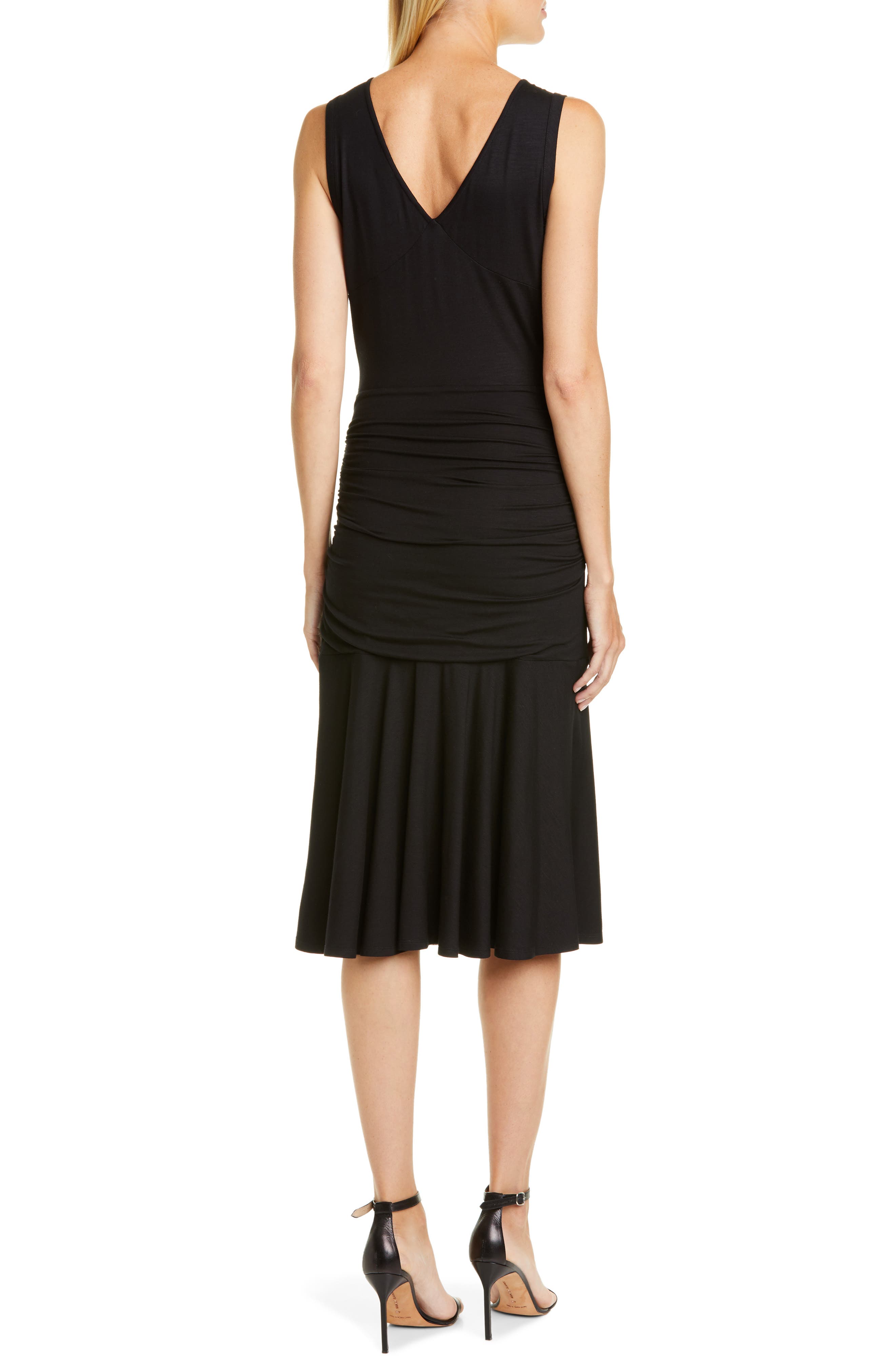 DVF Jace Ruched Drop Waist Sheath Dress (Women) | Nordstrom