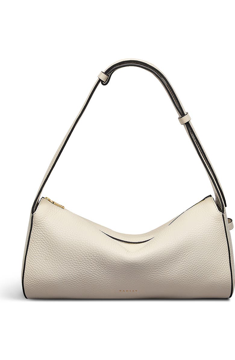 Radley Abbey Mews Small Ziptop Shoulder Bag, Main, color, Chalk