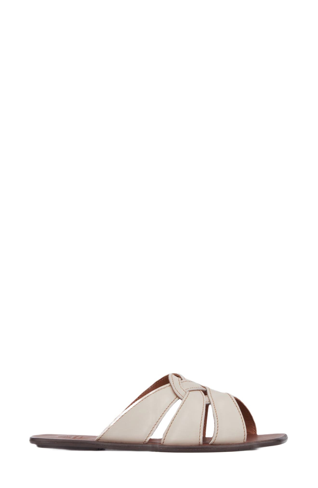 Aquatalia Belissa Slide Sandal, Alternate, color, Soft Beige