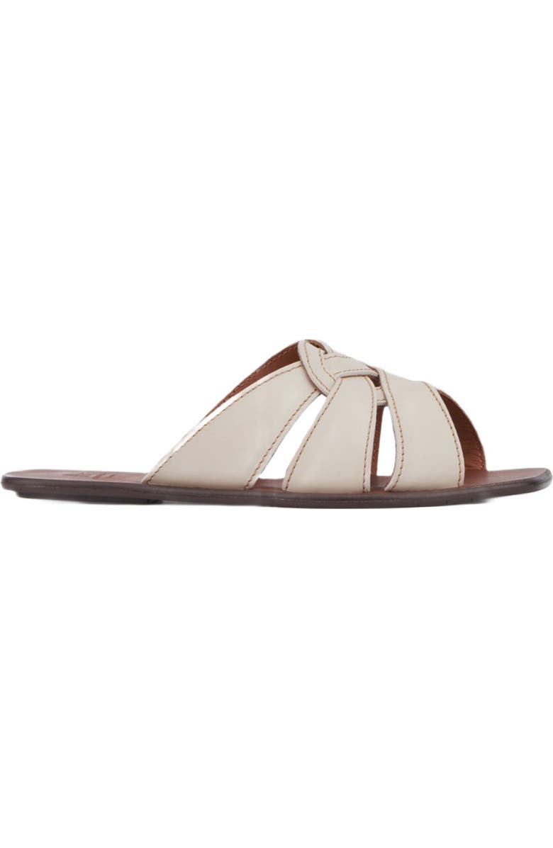 Aquatalia Belissa Slide Sandal, Alternate, color, Soft Beige
