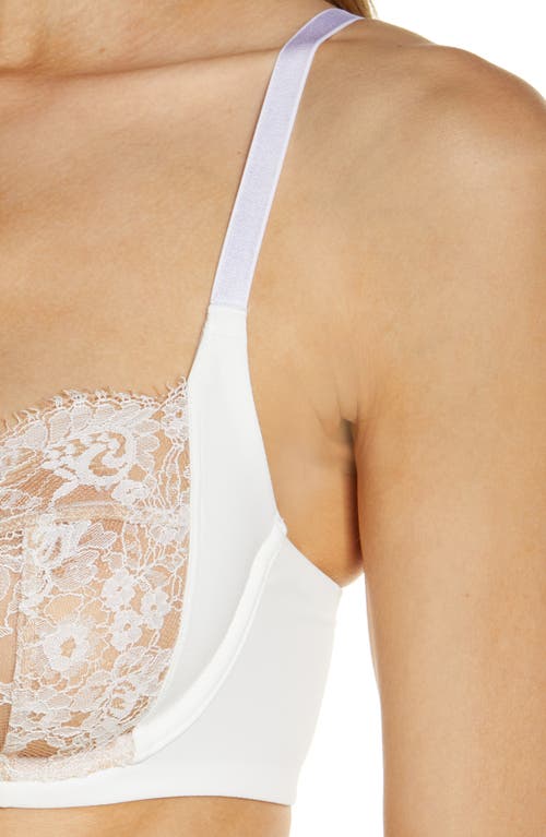 Skarlett Blue Entice Underwire Full Coverage Bra In White