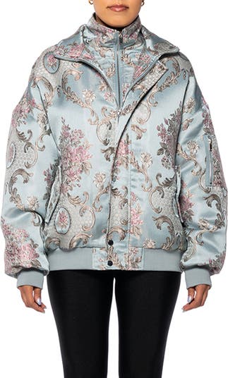 Brocade Bomber Jacket