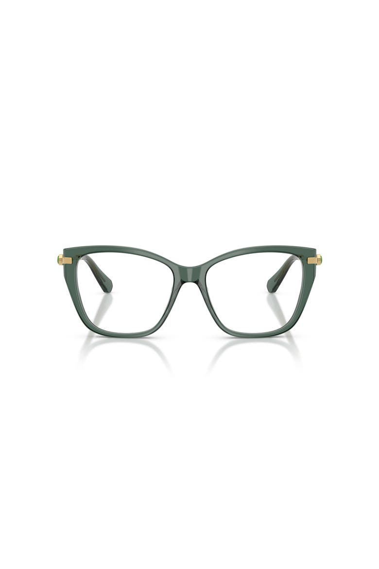53mm Cat Eye optical glasses, Alternate, color, Green