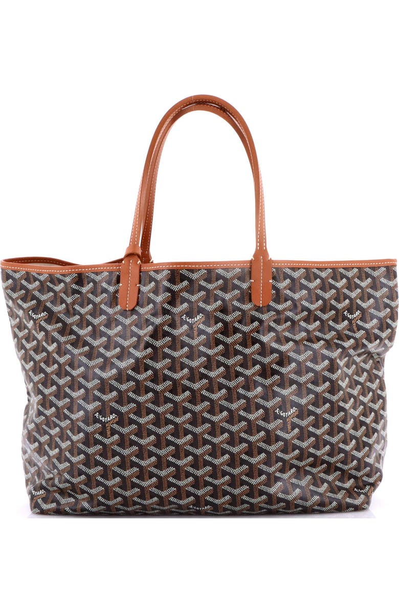 Pre-Owned Goyard Saint Louis Tote Coated Canvas PM, Alternate, color, Brown