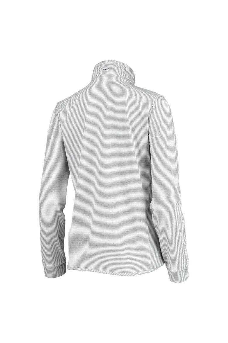 Women's Vineyard Vines Heather Gray Seattle Seahawks Sankaty Shep Half-Zip Pullover Top, Alternate, color, Heather Gray