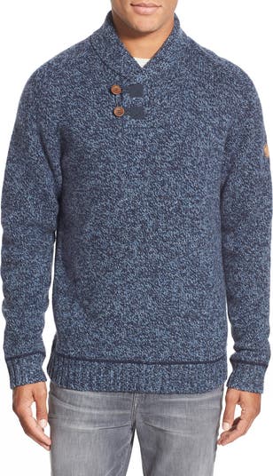 Store Men's Fjallraven Wool Shawl Collar Sweater Size S