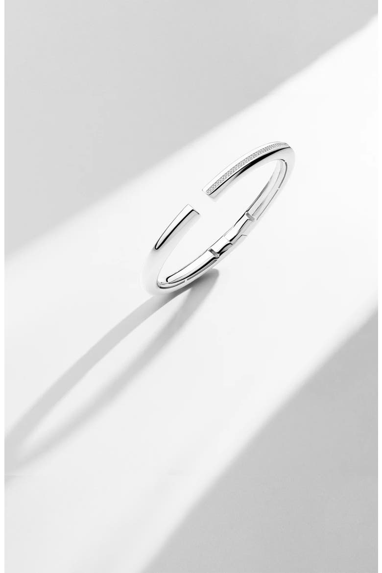 Palermo Bangle, Alternate, color, Sterling Silver