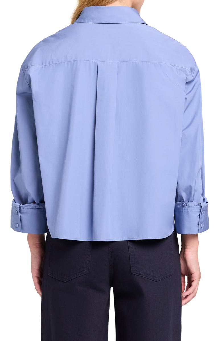 TWP JD Cotton Shirt, Alternate, color, Country Blue