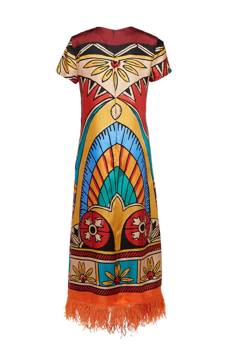 La DoubleJ Swing Dress, Alternate, color, Philae Placée Multicolor