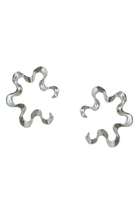 Gia Open Hoop Earrings