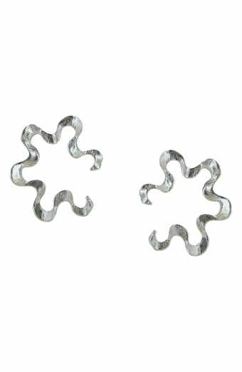Gia Open Hoop Earrings