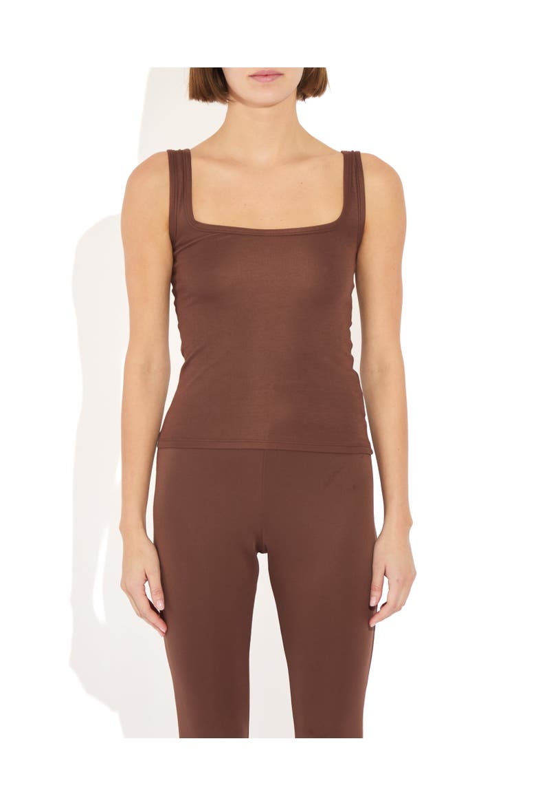 Sawyer Tank, Main, color, Chocolate
