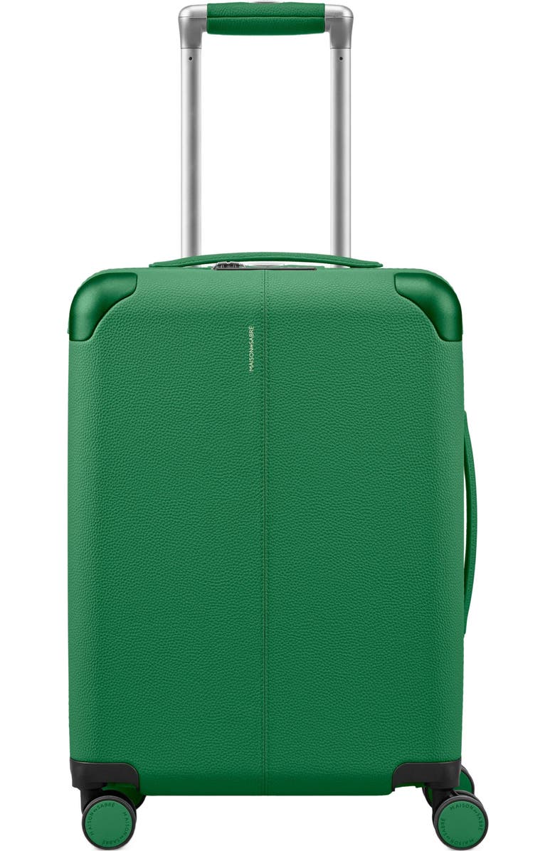 MAISON de SABRÉ The Carry On Suitcase, Main, color, Emerald Green