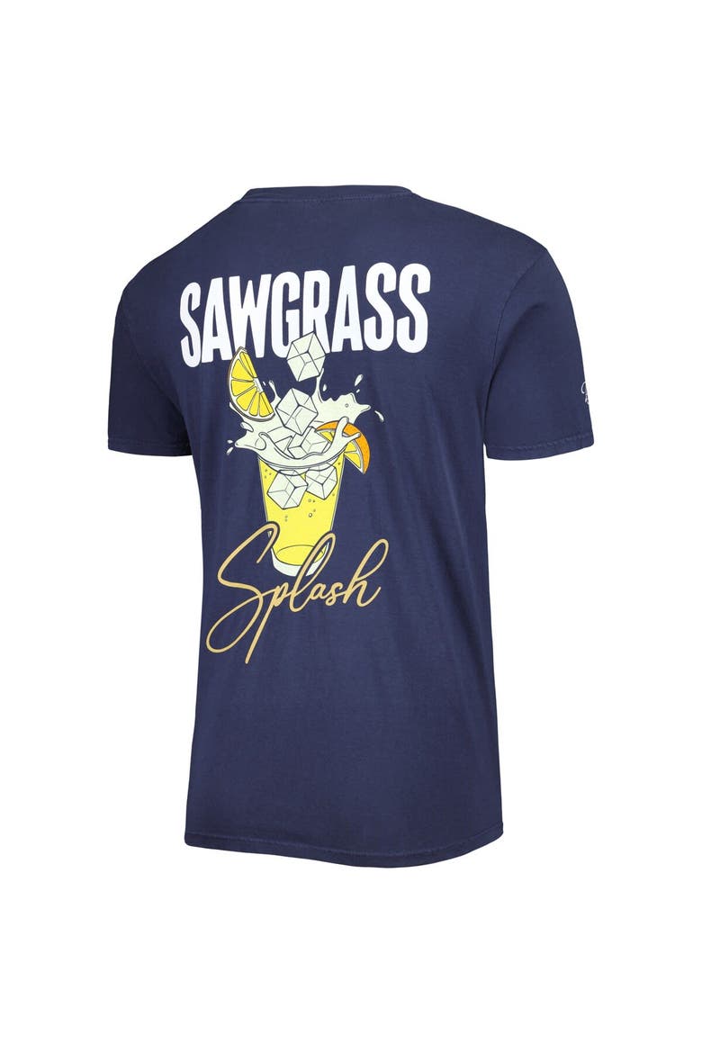 Men's Barstool Golf Navy THE PLAYERS Sawgrass Splash T-Shirt, Alternate, color, Navy