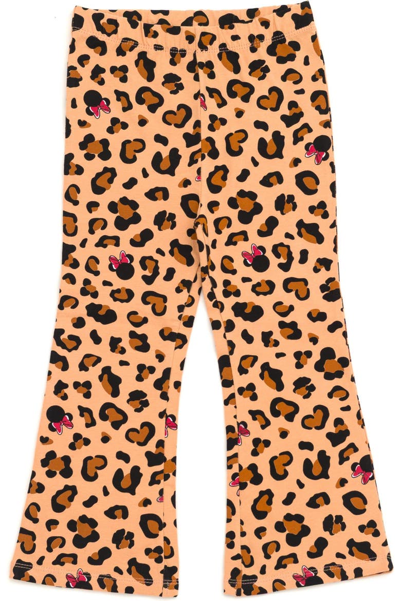 Minnie Mouse 2-Piece T-Shirt and Leggings Set, Alternate, color, Minnie Red Leopard