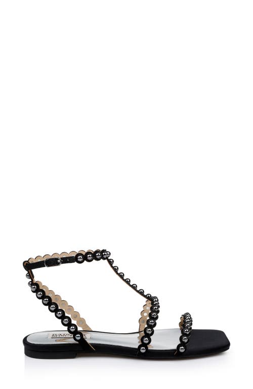BADGLEY MISCHKA BADGLEY MISCHKA COLLECTION CAMI EMBELISHED T-STRAP SANDAL 
