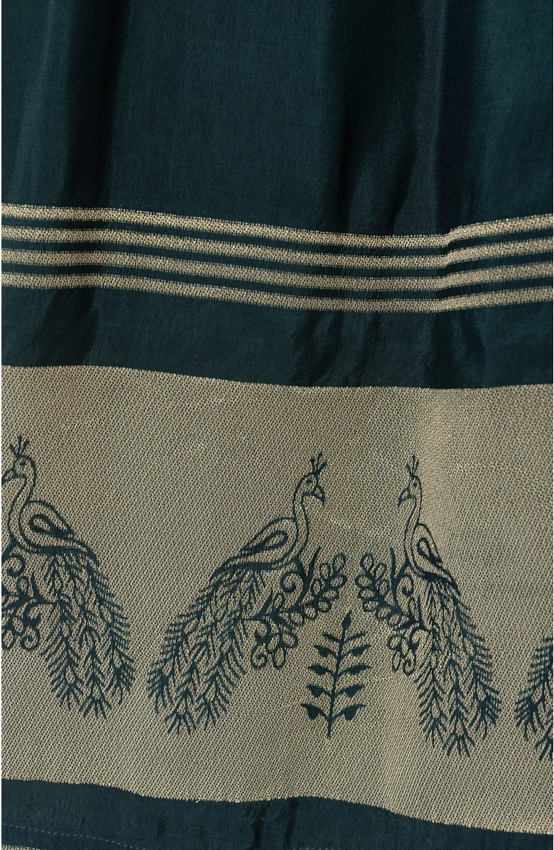 RAAS Ceres Halter Long Dress with Slit, Alternate, color, Green