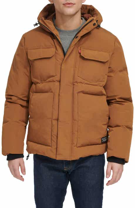 Levi's Water Resistant Hooded Quilted Puffer Jacket