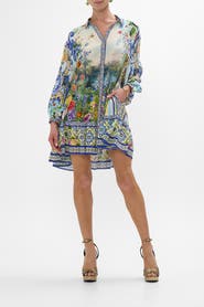 Camilla Long Sleeve Tiered Short Dress Wall To Wall Wonders