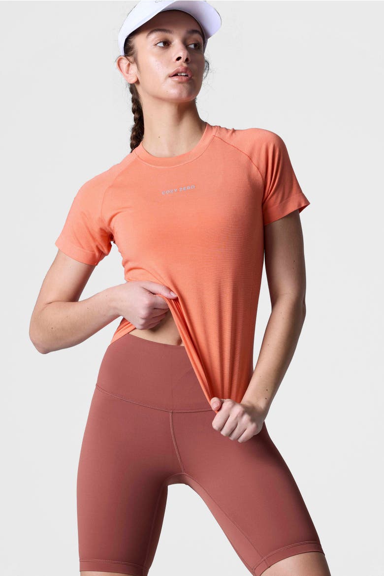 Tech Merino Light Weight Daily Tee, Alternate, color, Melon