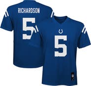 Outerstuff Youth Anthony Richardson Royal Indianapolis Colts Replica Player Jersey