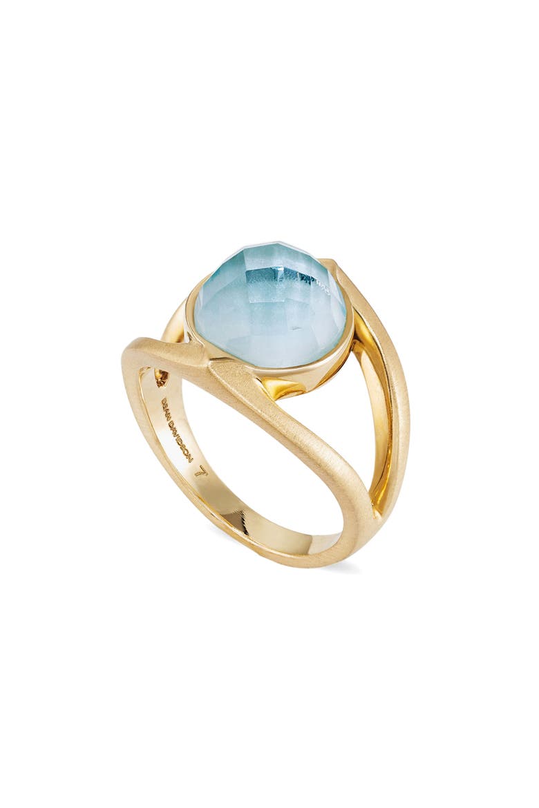 Mini Galleria Ring, Main, color, IRIDESCENT SKY BLUE