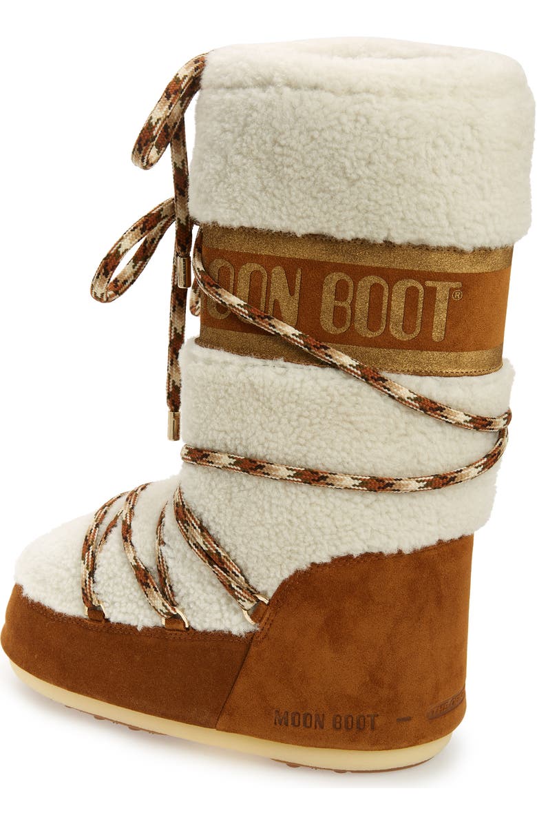 Moon Boot<sup>®</sup> Icon Genuine Shearling Boot, Alternate, color,