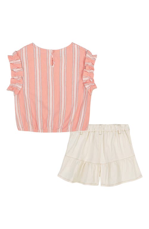 Calvin Klein Stripe Top & Shorts Set