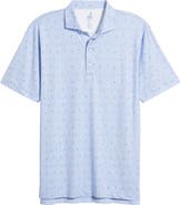 johnnie-O Fernando Leaf Print PREP-FORMANCE Golf Polo