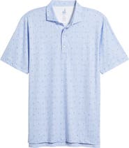 johnnie-O Fernando Leaf Print PREP-FORMANCE Golf Polo