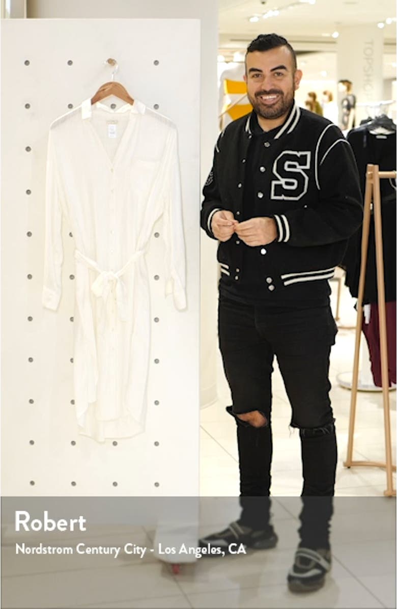 L Space Barcelona Cover-Up Shirtdress, sales video thumbnail
