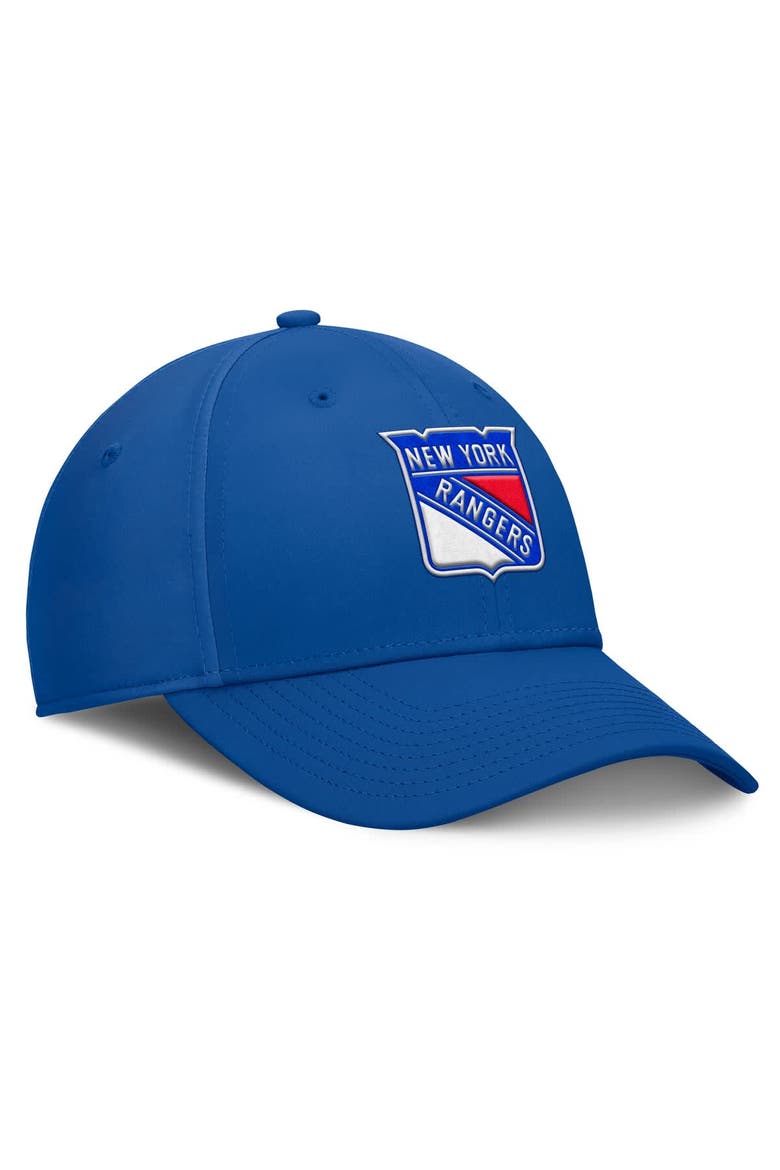 Men's Fanatics Royal New York Rangers Core Primary Logo Flex Hat, Alternate, color, Royal
