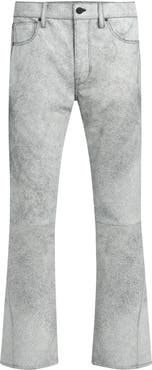 Hudson Jeans Walker Kick Flare Leather Jeans