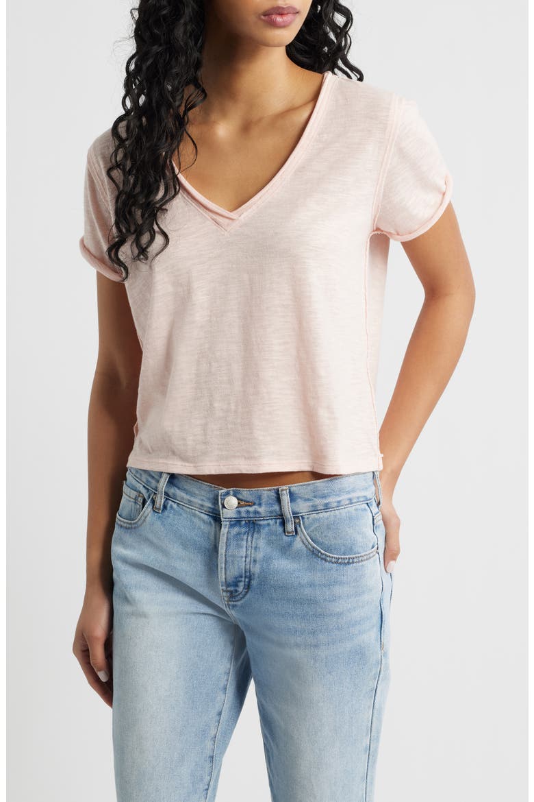 Take Two T-Shirt, Main, color, BLUSHING PEONY COMBO