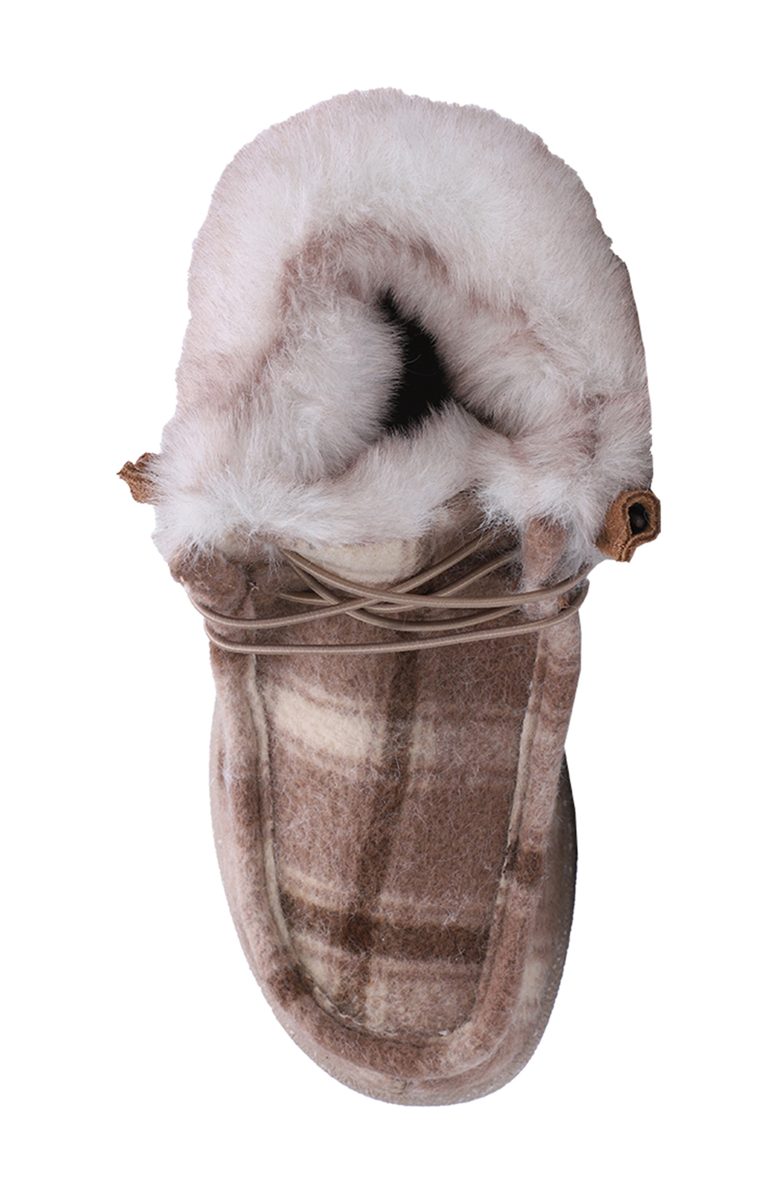 LAMO Cassidy Faux Fur Lined Boot, Alternate, color, Chestnut Plaid
