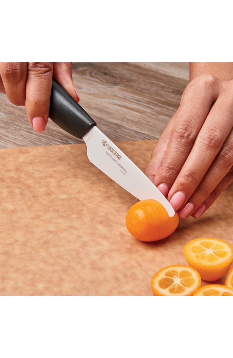 Kyocera Revolution Ceramic 3 Inch Paring Knife, Alternate, color, Black