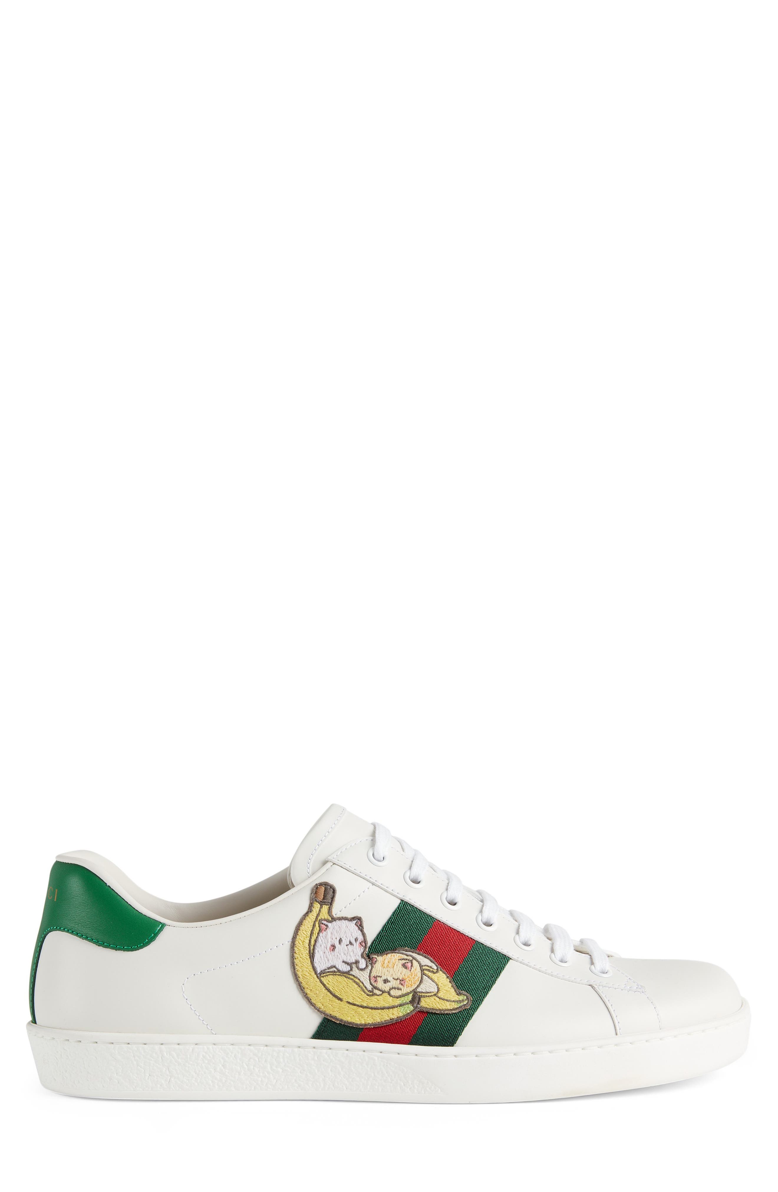 Gucci x Bananya Ace Low Top Sneaker, Alternate, color, 