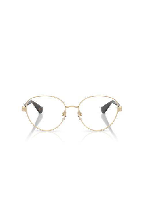 Burberry 55mm Phantos Optical Glasses In Gold