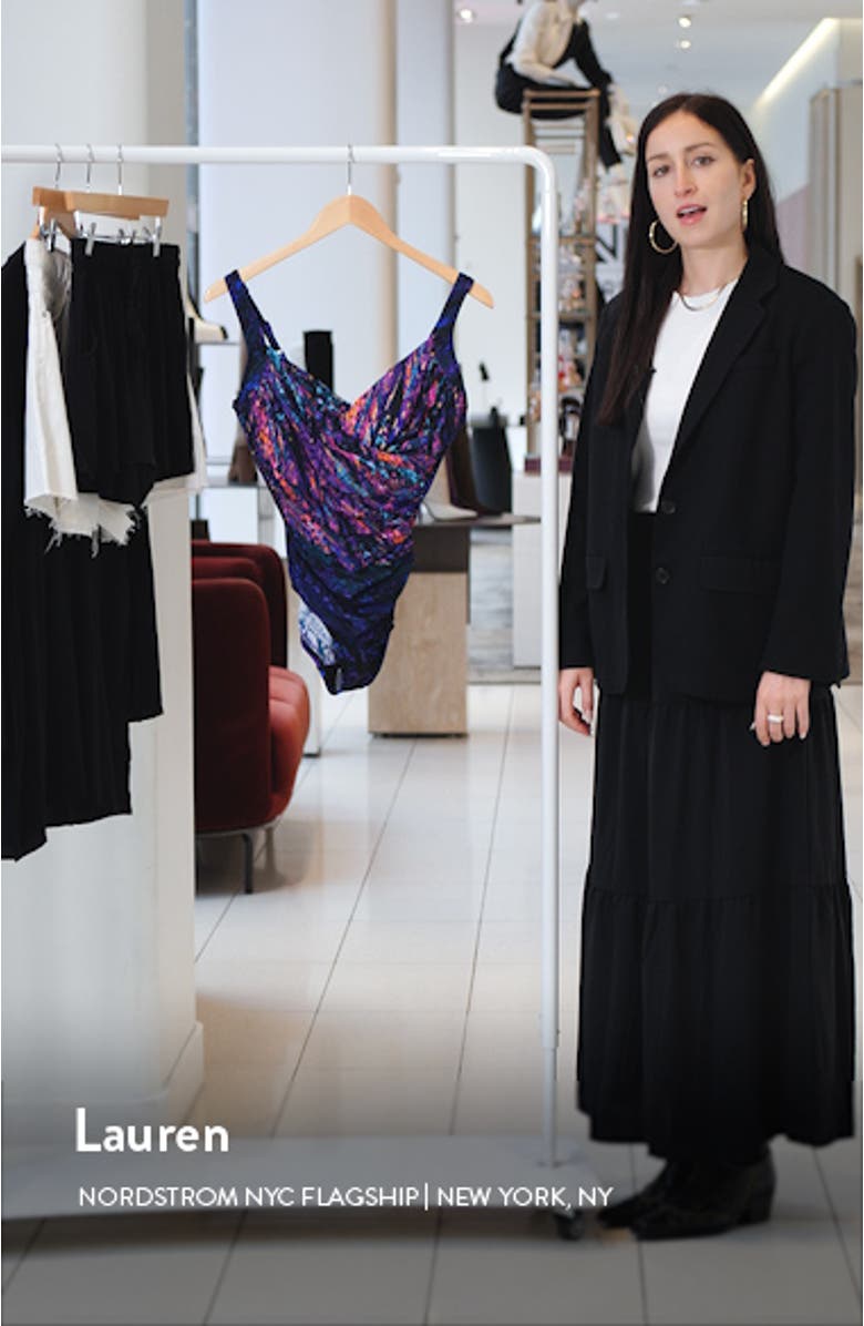 Mood Ring Sanibel Underwire One-Piece Swimsuit, sales video thumbnail