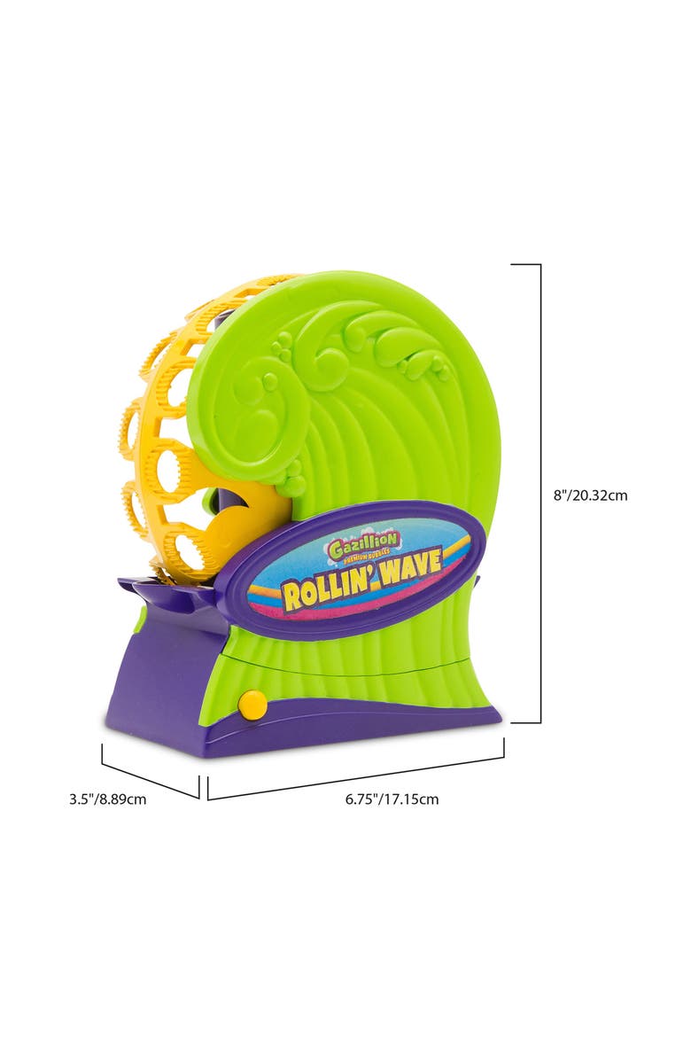 Gazillion Bubble Rollin Wave, Alternate, color, Multicolored