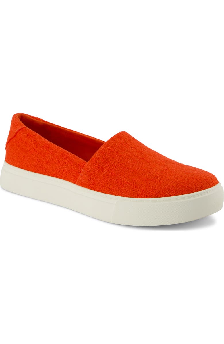 TOMS Kameron Slip-On Sneaker, Main, color, Red
